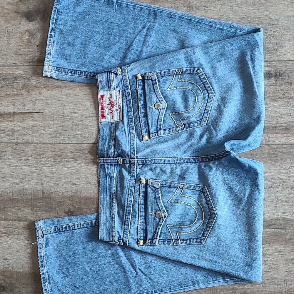 True Religion Billy Supper T Blue Jeans